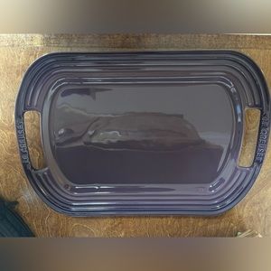 Le creuset platter